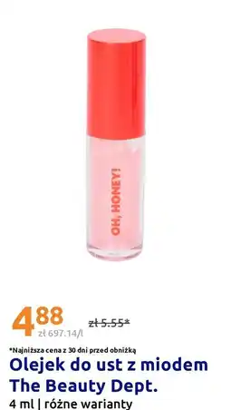 Action Olejek do ust z miodem The Beauty Dept oferta