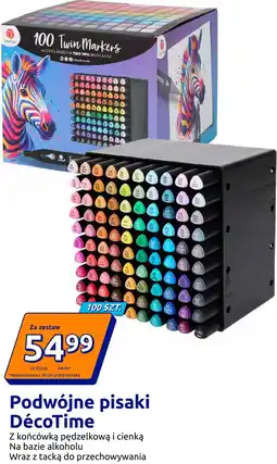 Action Podwójne pisaki DécoTime 100 szt oferta