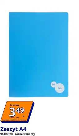 Action Zeszyt A4 96 kartek oferta