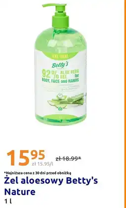 Action Żel aloesowy Betty's Nature oferta