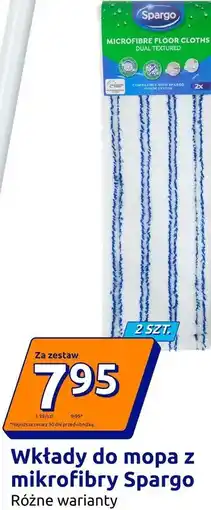 Action Wkłady do mopa z mikrofibry Spargo oferta