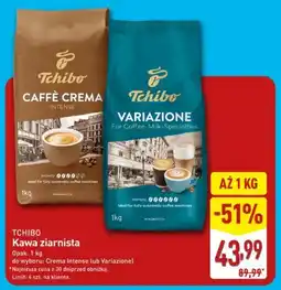 ALDI Tchibo Kawa ziarnista oferta