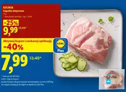 Lidl Łopatka wieprzowa Rzeźnik oferta