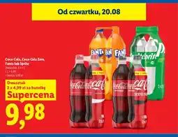Lidl Napój gazowany Coca-Cola 2-pak oferta