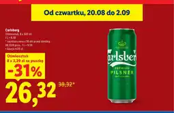Lidl Piwo Carlsberg Premium Pilsner 8-pak oferta