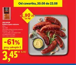 Lidl Kiełbasa śląska codzienna Grill & Fun oferta