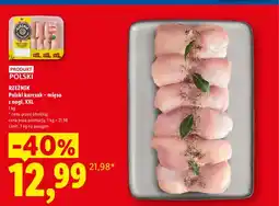 Lidl Polski kurczak mięso z nogi Rzeźnik XXL oferta