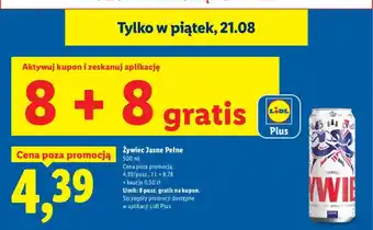 Lidl Piwo Żywiec oferta