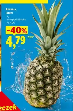 Lidl Ananas luzem oferta
