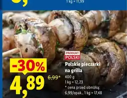 Lidl Pieczarki na grilla polskie oferta