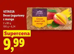 Lidl Deser jogurtowy z mango 2-pak Vitasia oferta