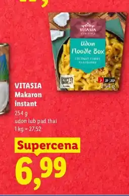 Lidl Makaron instant udon Vitasia oferta