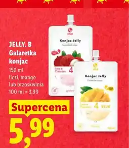 Lidl Galaretka konjac liczi Jelly. B oferta
