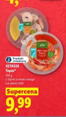 Lidl Tapas z dipem o smaku mango Vitasia oferta