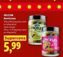 Lidl Korniszony Helcom Pickles z chili oferta