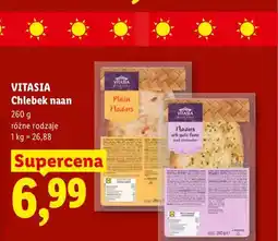 Lidl Chlebek naan Vitasia klasyczny oferta