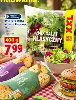 Lidl Mix sałat klasyczny XXL Ryneczek Lidla oferta