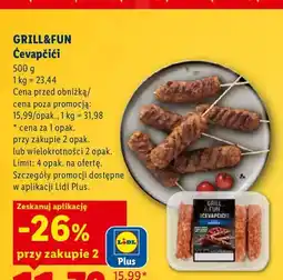 Lidl Ćevapčići Grill & Fun oferta