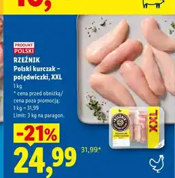 Lidl Polski kurczak polędwiczki XXL Rzeźnik oferta
