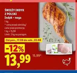 Lidl Indyk - noga oferta