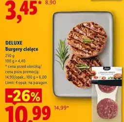 Lidl Burgery cielęce Deluxe oferta