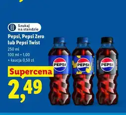 Lidl Napój gazowany Pepsi oferta