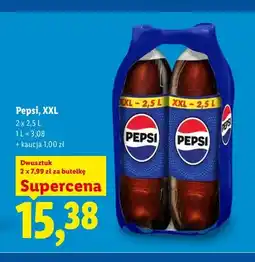 Lidl Napój gazowany Pepsi XXL 2-pak oferta