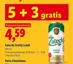 Lidl Piwo Žatecký Světlý Ležák oferta