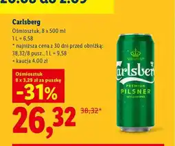 Lidl Piwo Carlsberg 8-pak oferta