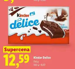 Lidl Biszkopt Kinder Delice 4-pak oferta