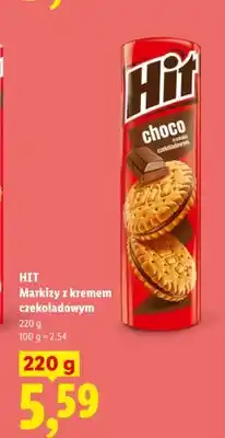 Lidl Markizy z kremem czekoladowym Hit oferta