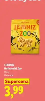 Lidl Herbatniki Zoo Leibniz klasyczne oferta
