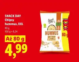 Lidl Chipsy hummus Snack Day XXL oferta