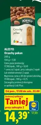 Lidl Orzechy pekan Alesto oferta