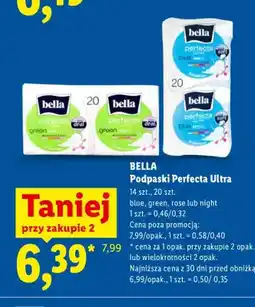 Lidl Podpaski Bella Perfecta Ultra Blue oferta