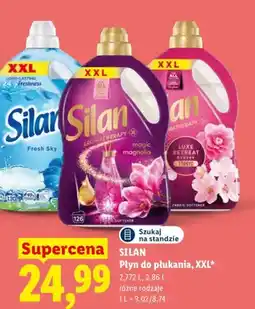 Lidl Płyn do płukania Silan Fresh Sky XXL oferta