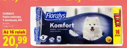 Lidl Papier toaletowy 3-warstwowy Floralys Komfort XXL oferta