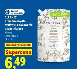 Lidl Kremowe mydło w płynie Cleanic oferta