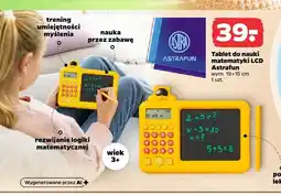 Netto Tablet do nauki matematyki LCD Astrafun oferta