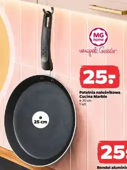Netto Patelnia naleśnikowa Cucina Marble Mg home 25 cm oferta