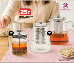 Netto Dzbanek z zaparzaczem do kawy i herbaty Mg home oferta