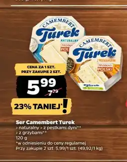 Netto Ser Camembert Turek naturalny oferta