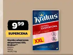 Netto Szynka wieprzowa eksportowa XXL Krakus oferta