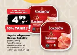 Netto Szynka wieprzowa Basiuni Sokołów oferta
