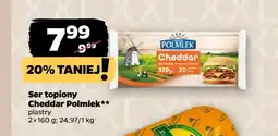 Netto Ser topiony Cheddar Polmlek 2-pak oferta