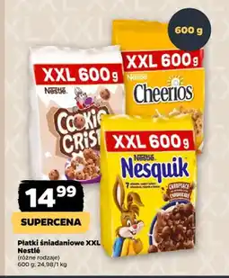 Netto Płatki śniadaniowe Cookie Crisp XXL Nestlé oferta