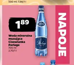 Netto Woda mineralna gazowana musująca Cisowianka Perlage oferta