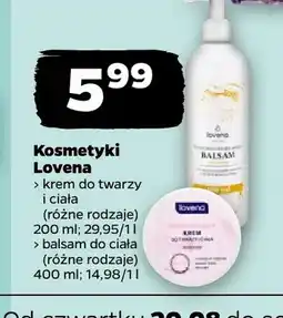 Netto Krem do twarzy i ciała Lovena oferta