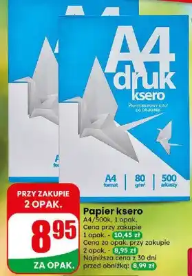 Papier ksero A4 500 arkuszy