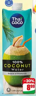 Dino Woda kokosowa Thai Coco 100% oferta
